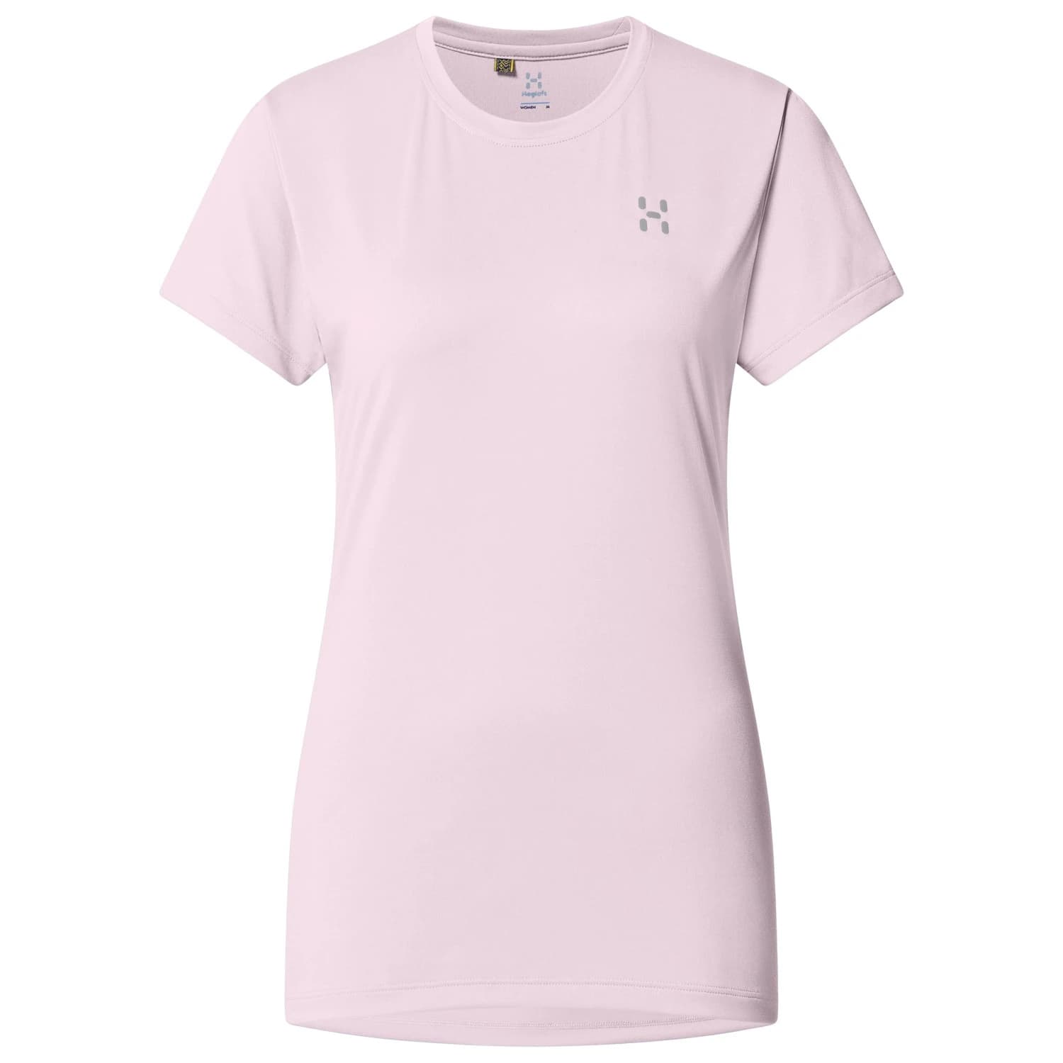 Дамска спортна тениска Haglöfs Women's Trekk Tech Tee Sport shirt - Fresh Pink