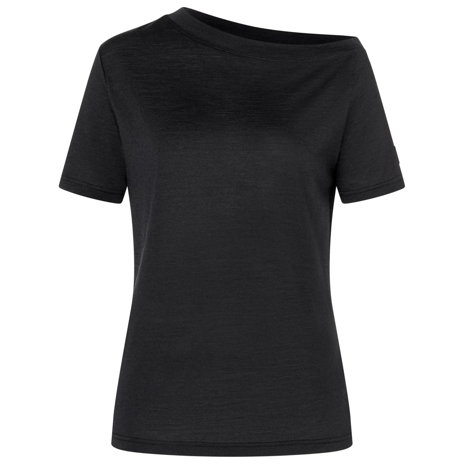 Дамска мериносова блуза super.natural Women's Drop Shoulder Tee Merino shirt - Jet Black