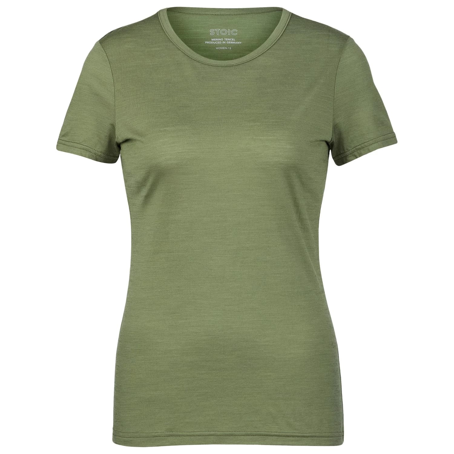 Дамска мериносова блуза Stoic Women's Merino145 NehrenSt. T-Shirt Merino shirt - Moss Green