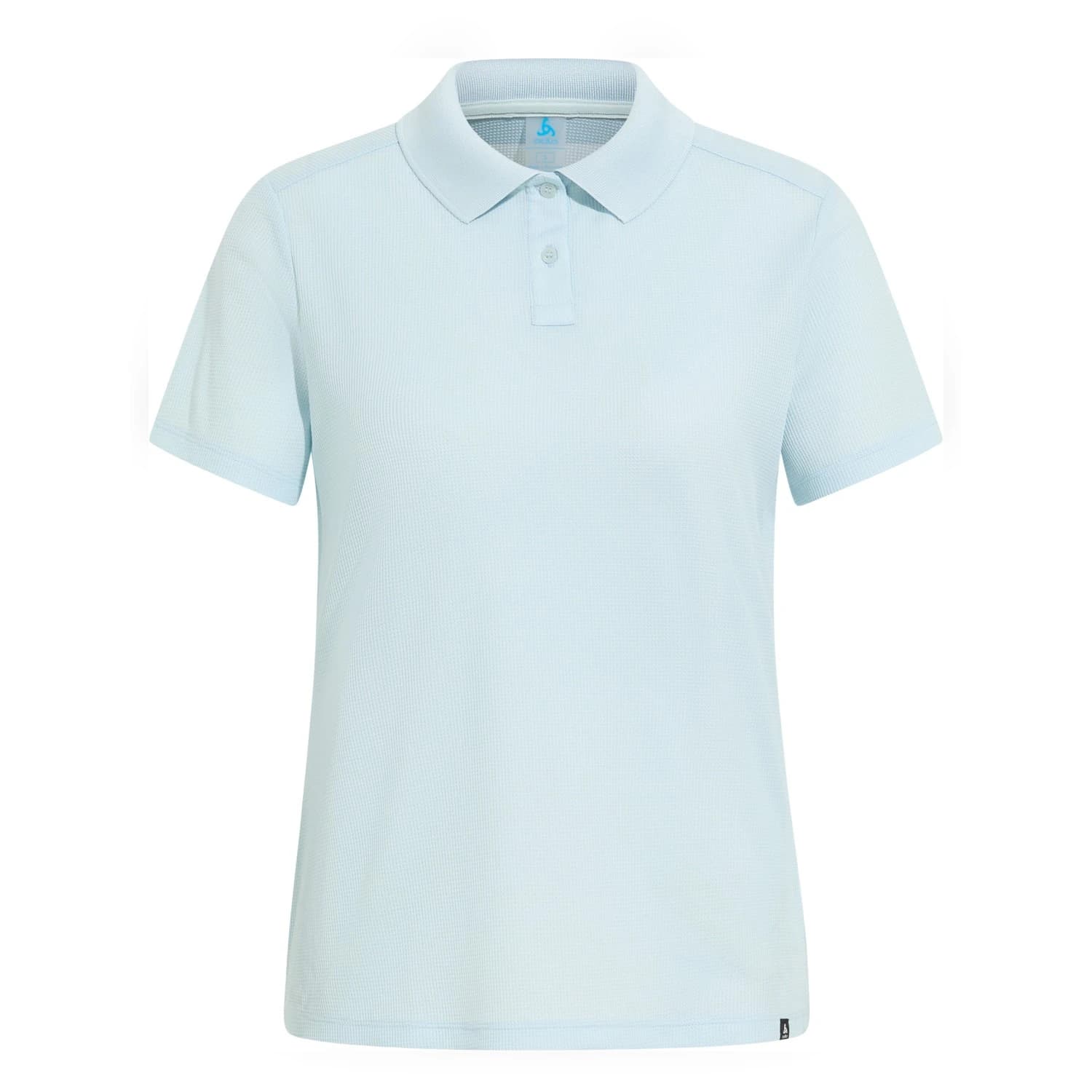 Дамска поло тениска Odlo Women's Cubic Light Polo Shirt S/S Polo shirt - Baby Blue