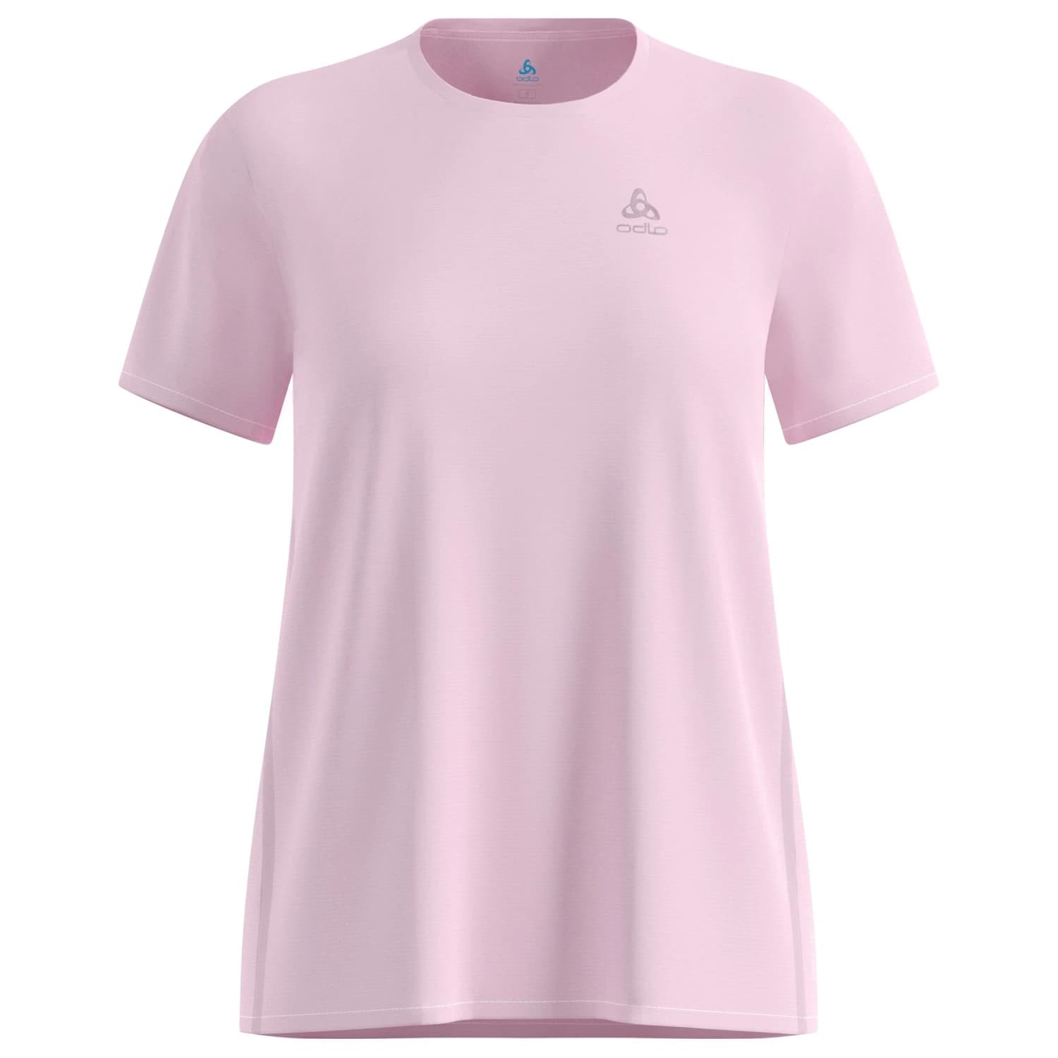 Дамска тениска Odlo Women's Zeroweight Chill-Tec T-Shirt Crew Neck S/S Running shirt - Hyper Pink
