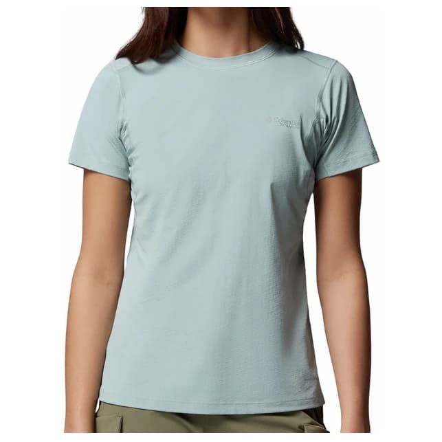 Дамска спортна тениска Columbia Women's Diamond Peak Pro Short Sleeve Sport shirt - Crushed Blue