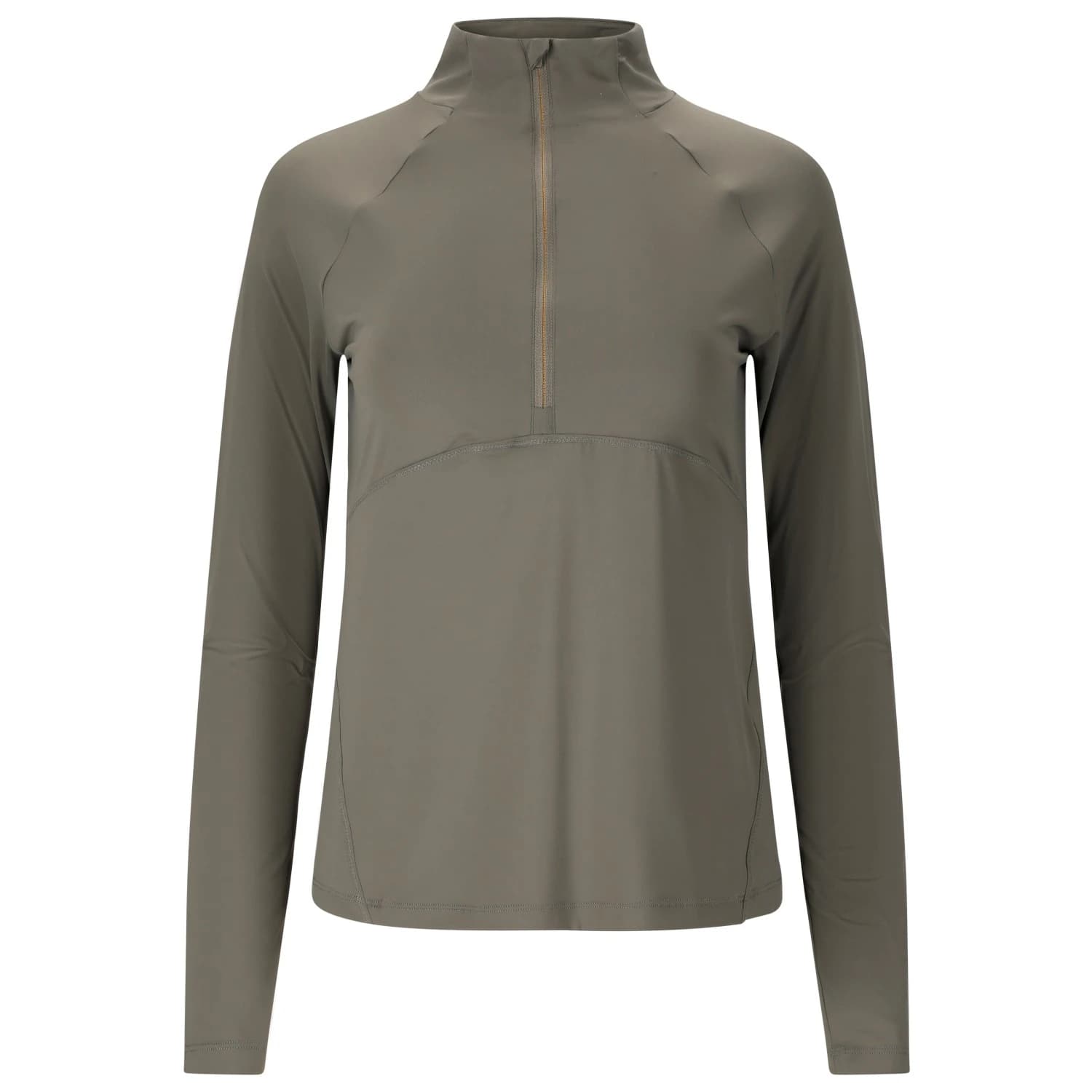 Дамска тениска ENDURANCE Women's Trami Midlayer Running shirt - Gunmetal