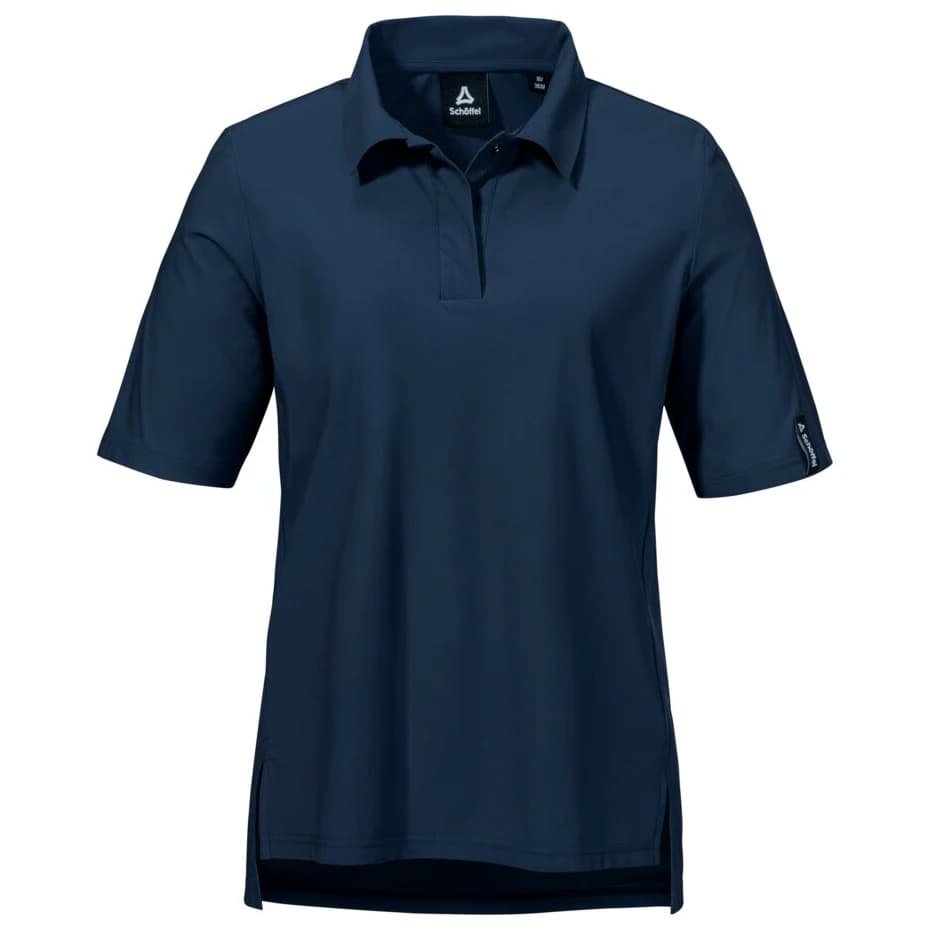 Дамска поло тениска Schöffel Women's Jersey Polo Style Calmay Polo shirt - Navy Blazer