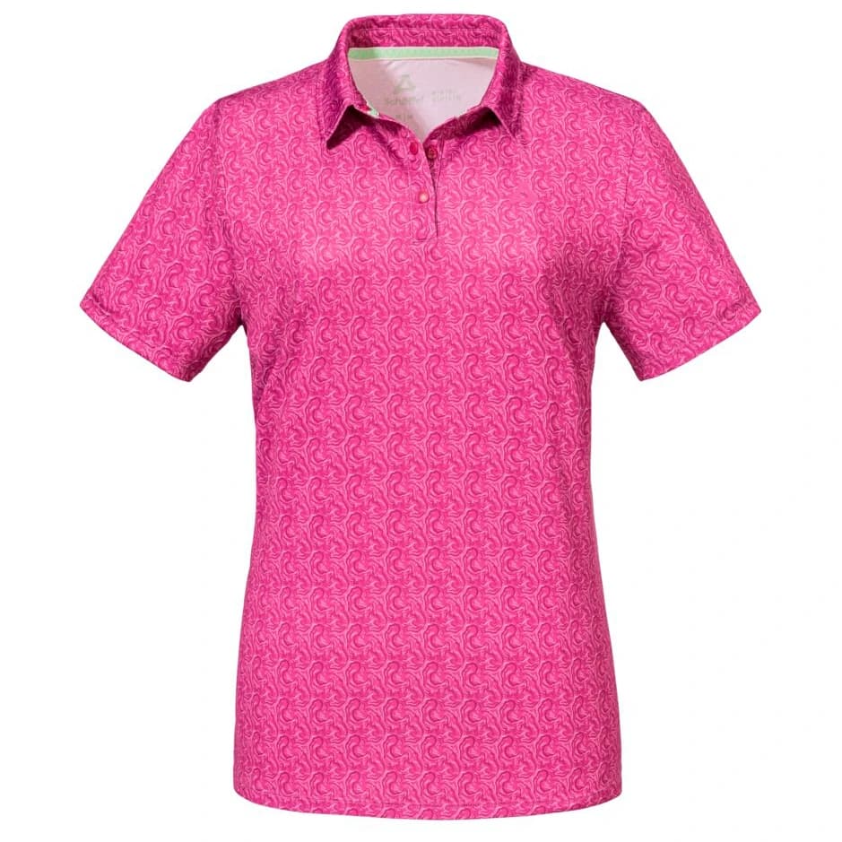 Дамска поло тениска Schöffel Women's Polo Shirt Style Fraydo Polo shirt - Fuchsia