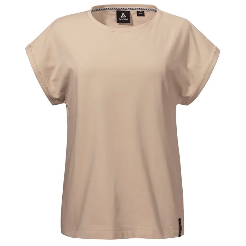 Дамска спортна тениска Schöffel Women's T-Shirt Style Serenio Sport shirt - Brandon Beige