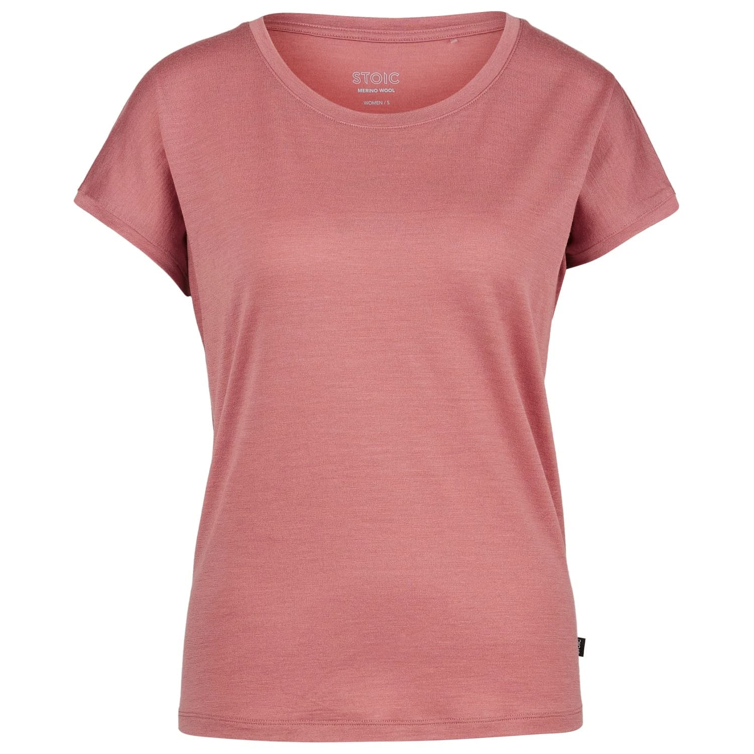 Дамска мериносова блуза Stoic Women's MerinoPure180 HaldenSt. T-Shirt Merino shirt - Faded Rose