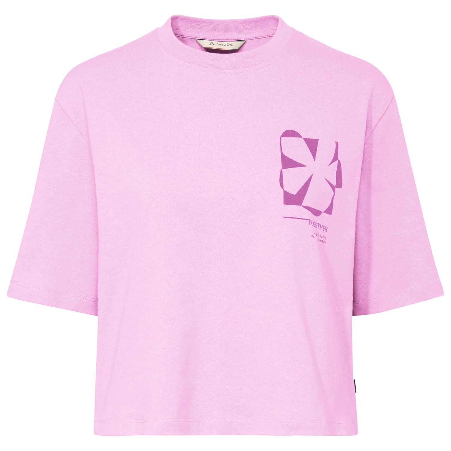 Дамска тениска Vaude Women's Redmont Heavyweight T-Shirt - Raspberry