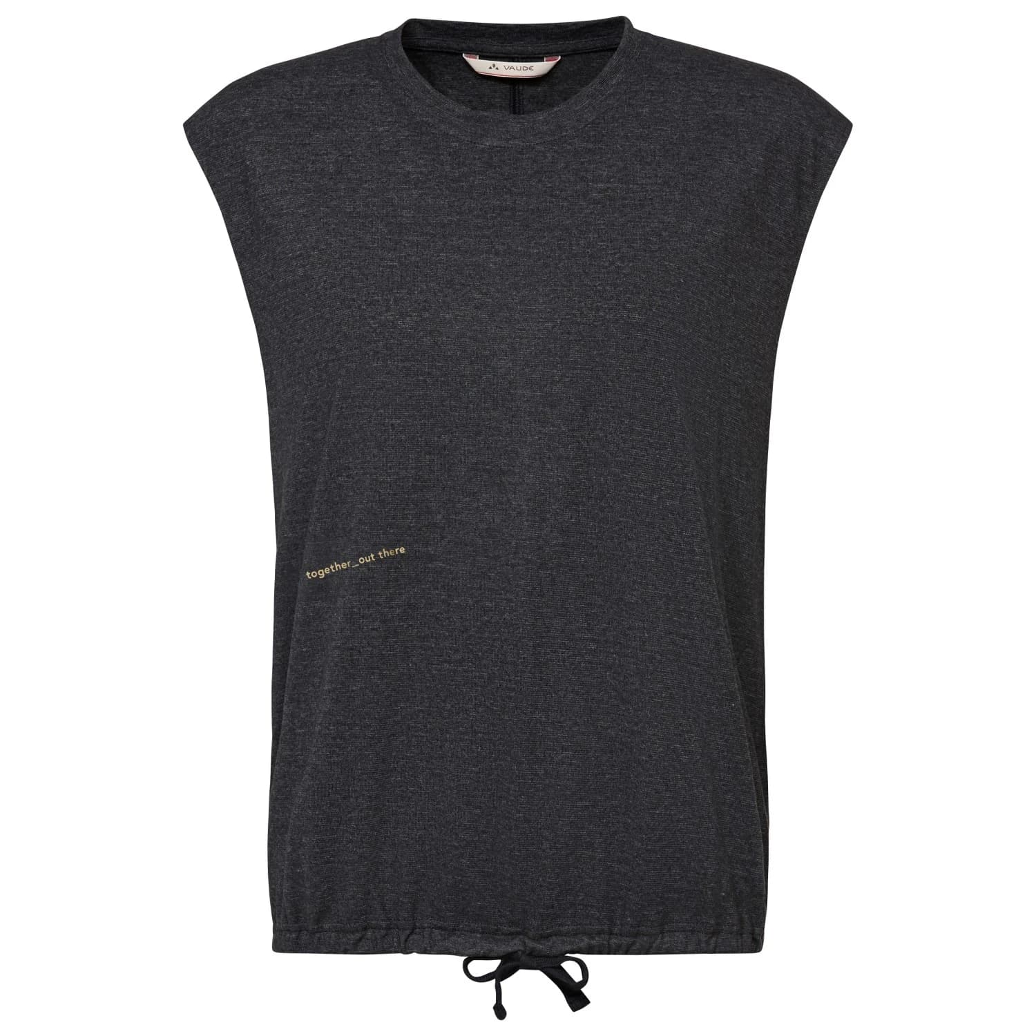 Дамски топ Vaude Women's Redmont Hemp T-Shirt Top - Black