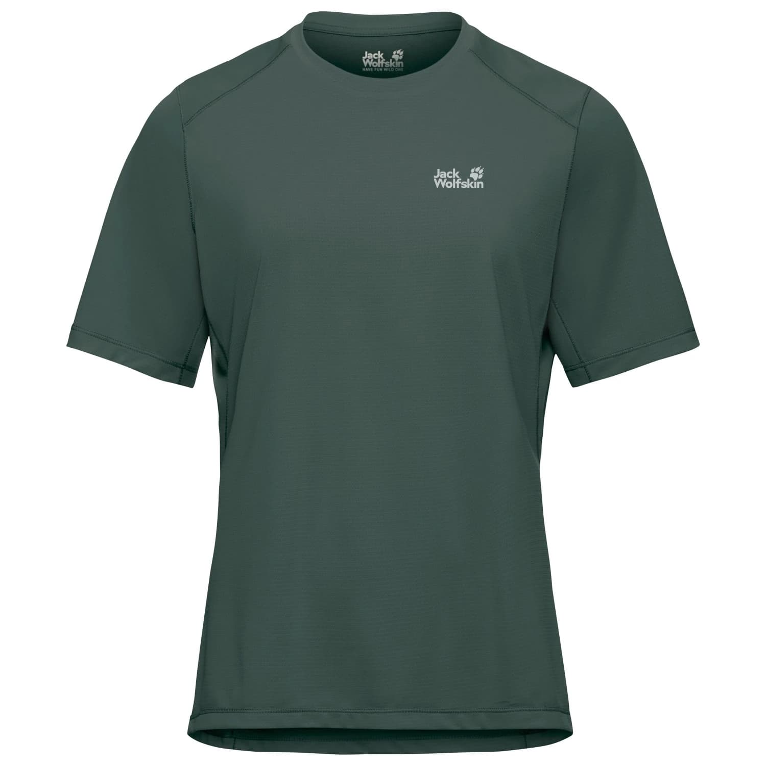 Дамска спортна тениска Jack wolfskin Women's Prelight Suncool T-Shirt Sport shirt - Sago Palm