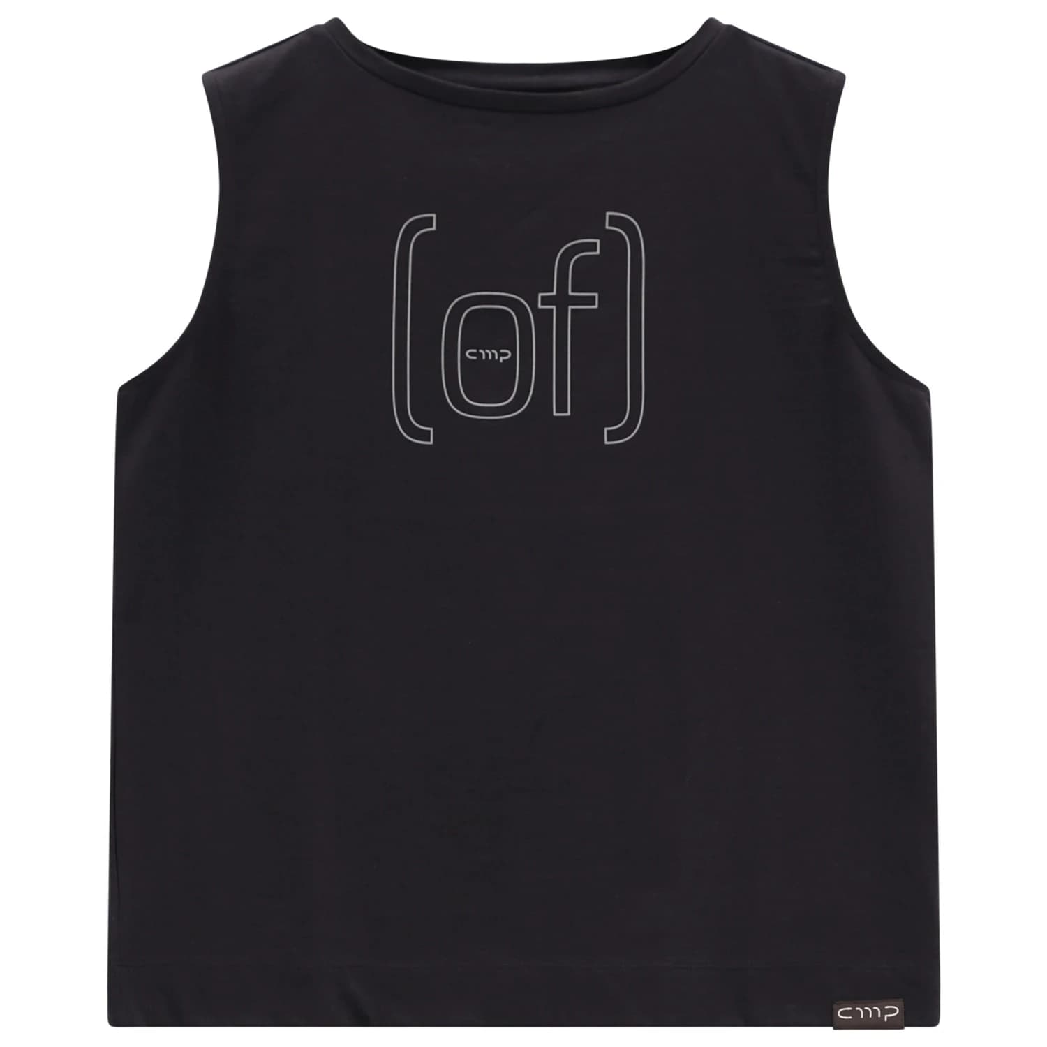 Дамски топ CMP Women's Sleeveless T-Shirt Top - Nero