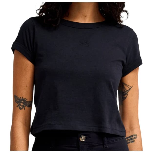 Дамска тениска Billabong Women's Daily Tee T-shirt - Black Pebble