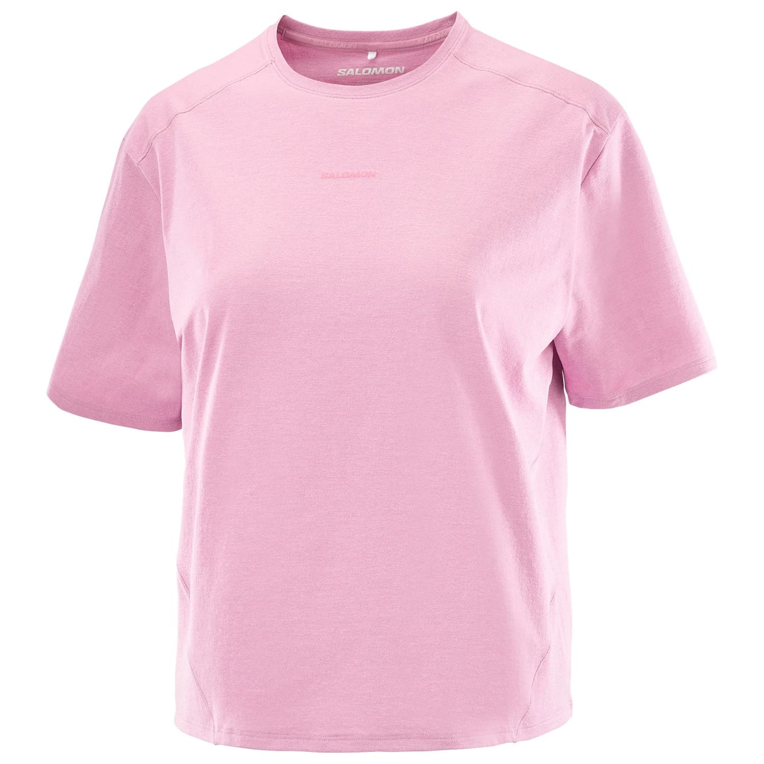 Дамска спортна тениска Salomon Women's Trackline S/S Tee Sport shirt - Valerian