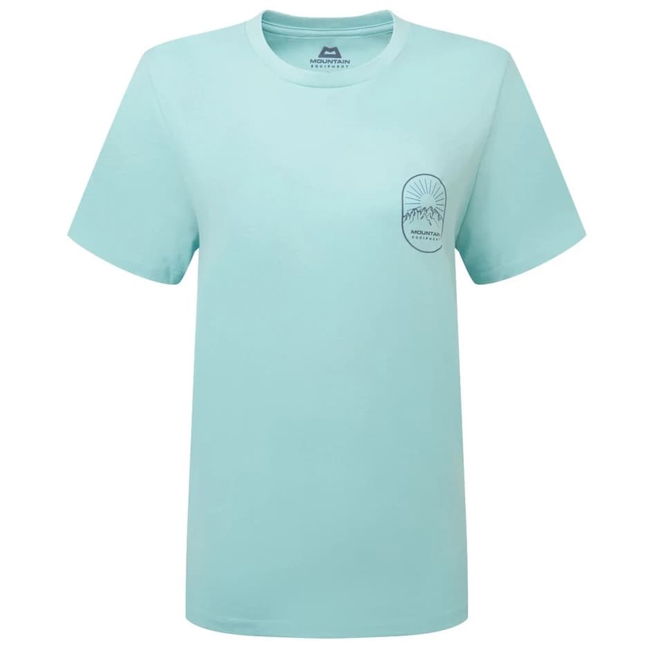 Дамска тениска Mountain Equipment Women's Alpenglow Tee T-shirt - Aqua
