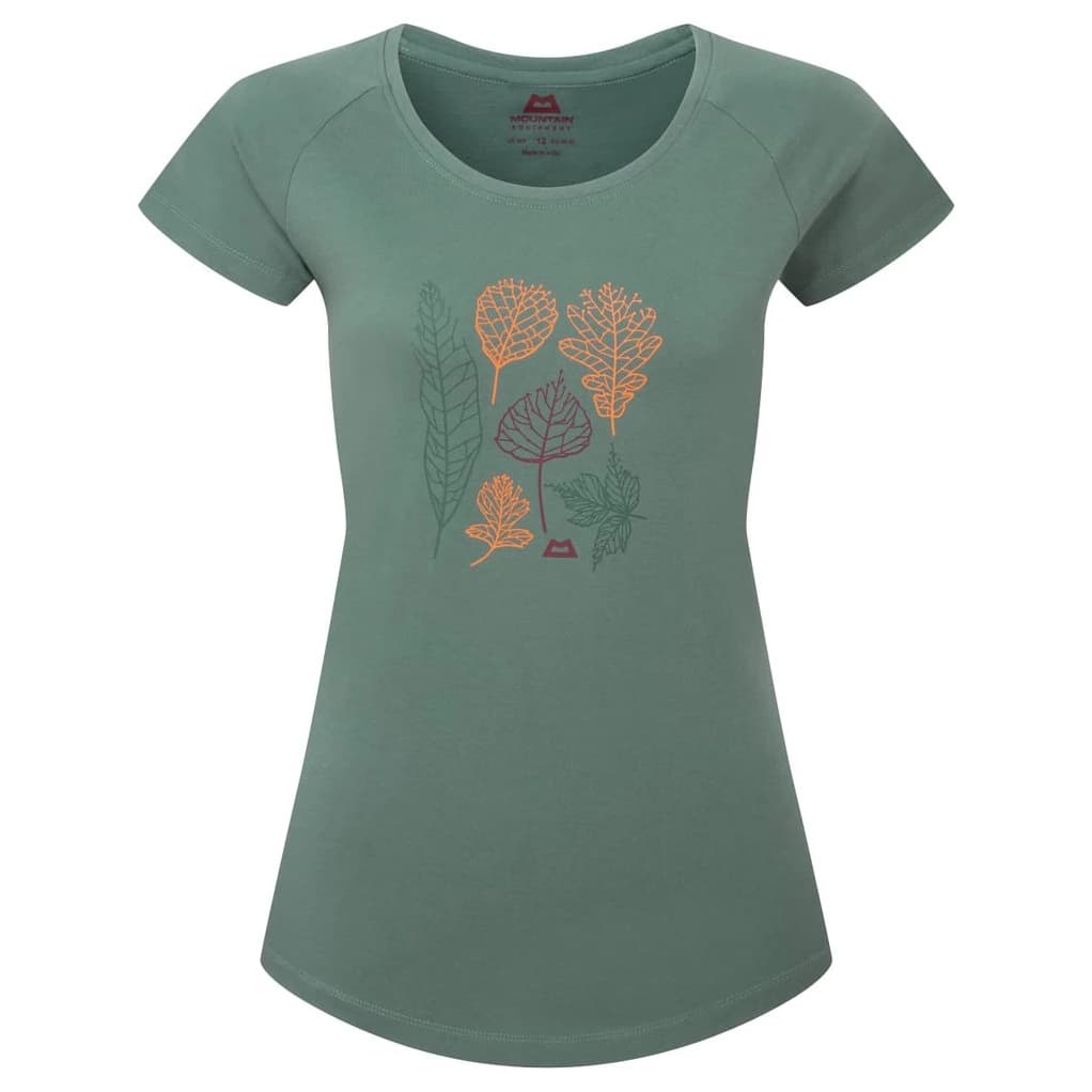 Дамска тениска Mountain Equipment Women's Leaf Tee T-shirt - Sage