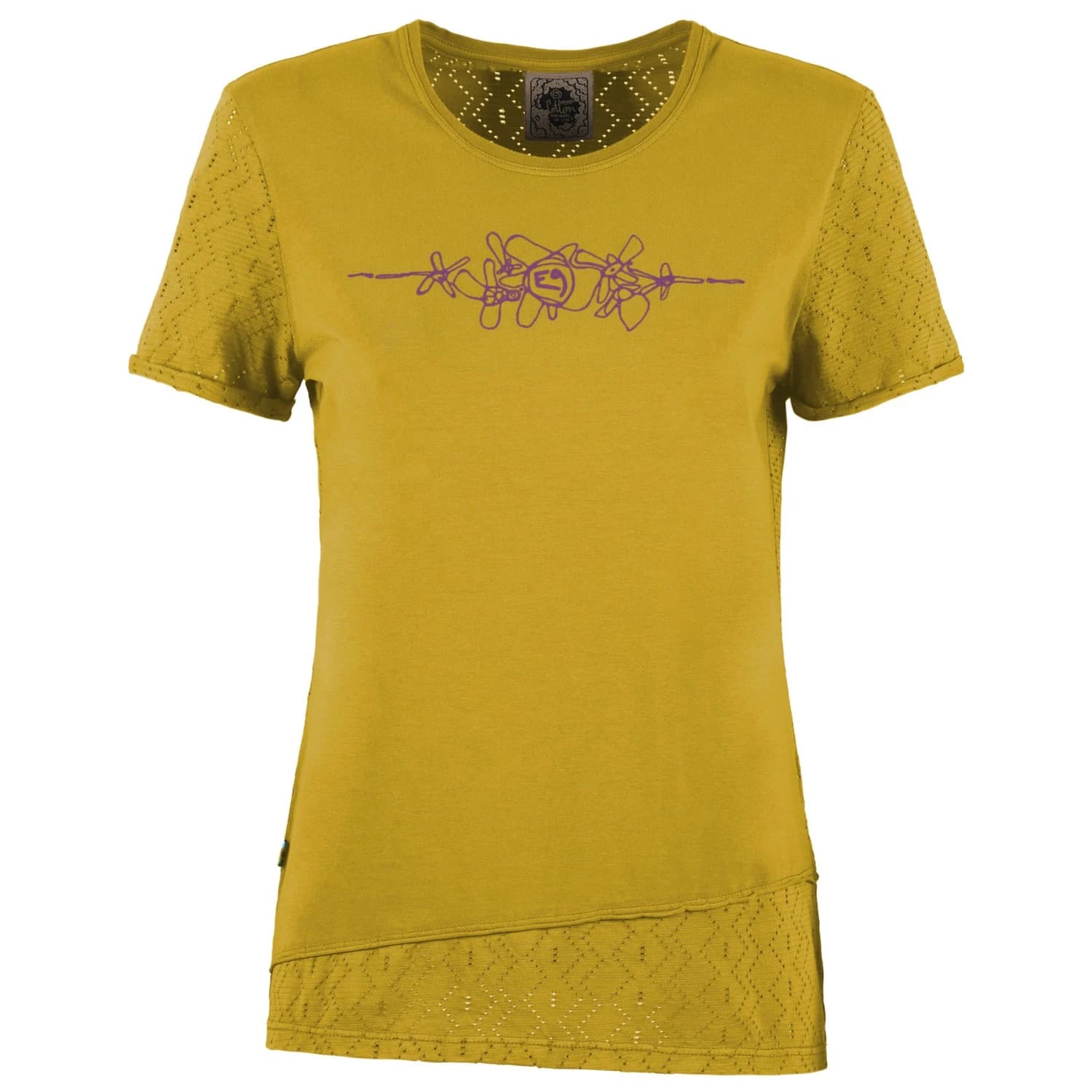 Дамска тениска E9 Women's Bonny T-shirt - Grape