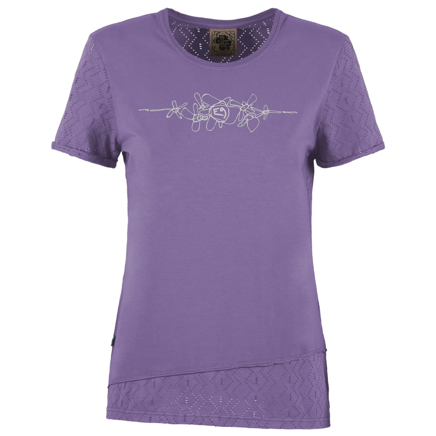 Дамска тениска E9 Women's Bonny T-shirt - Wisteria