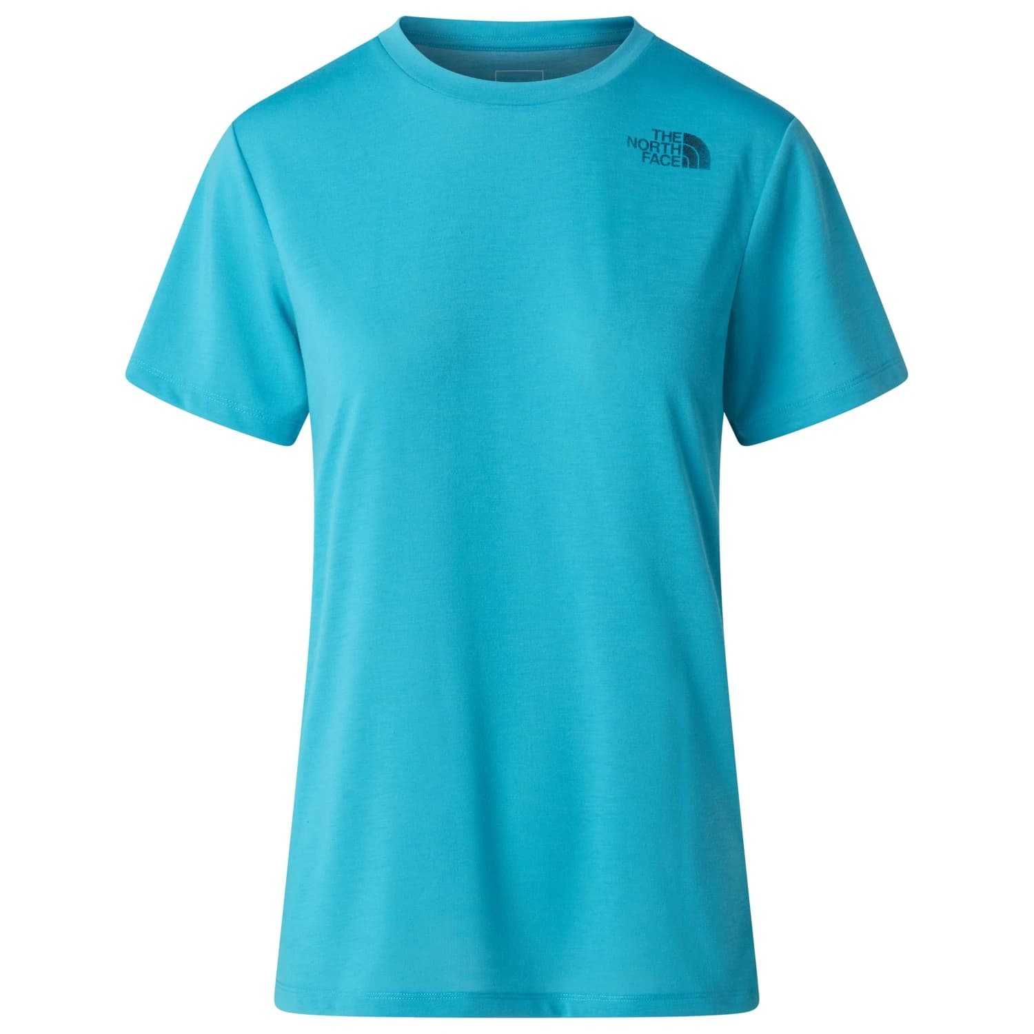 Дамска спортна тениска The North Face Women's Bitmap Logo Short Sleeves Tee Sport shirt - River Ice