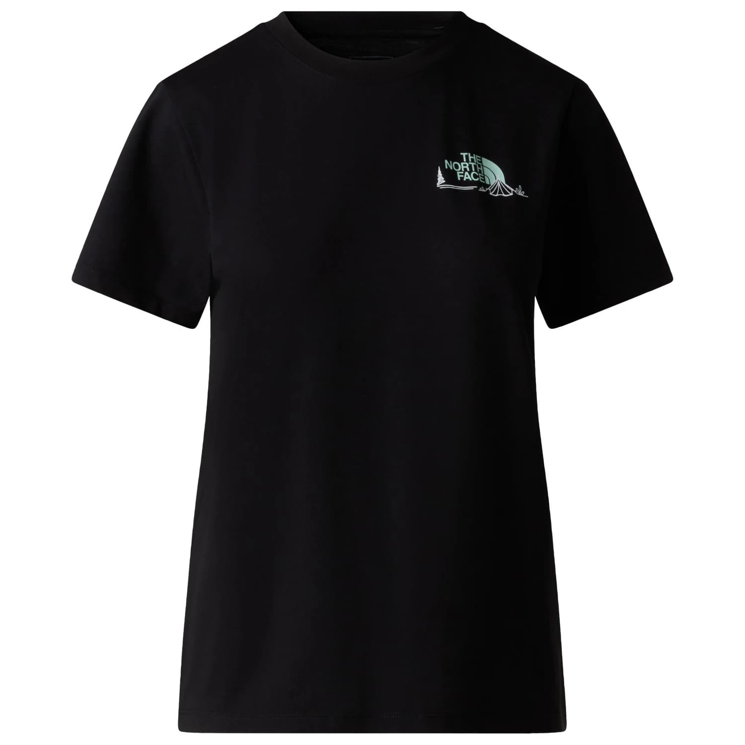 Дамска тениска The North Face Women's Monte Short Sleeve Graphic Tee T-shirt - Black