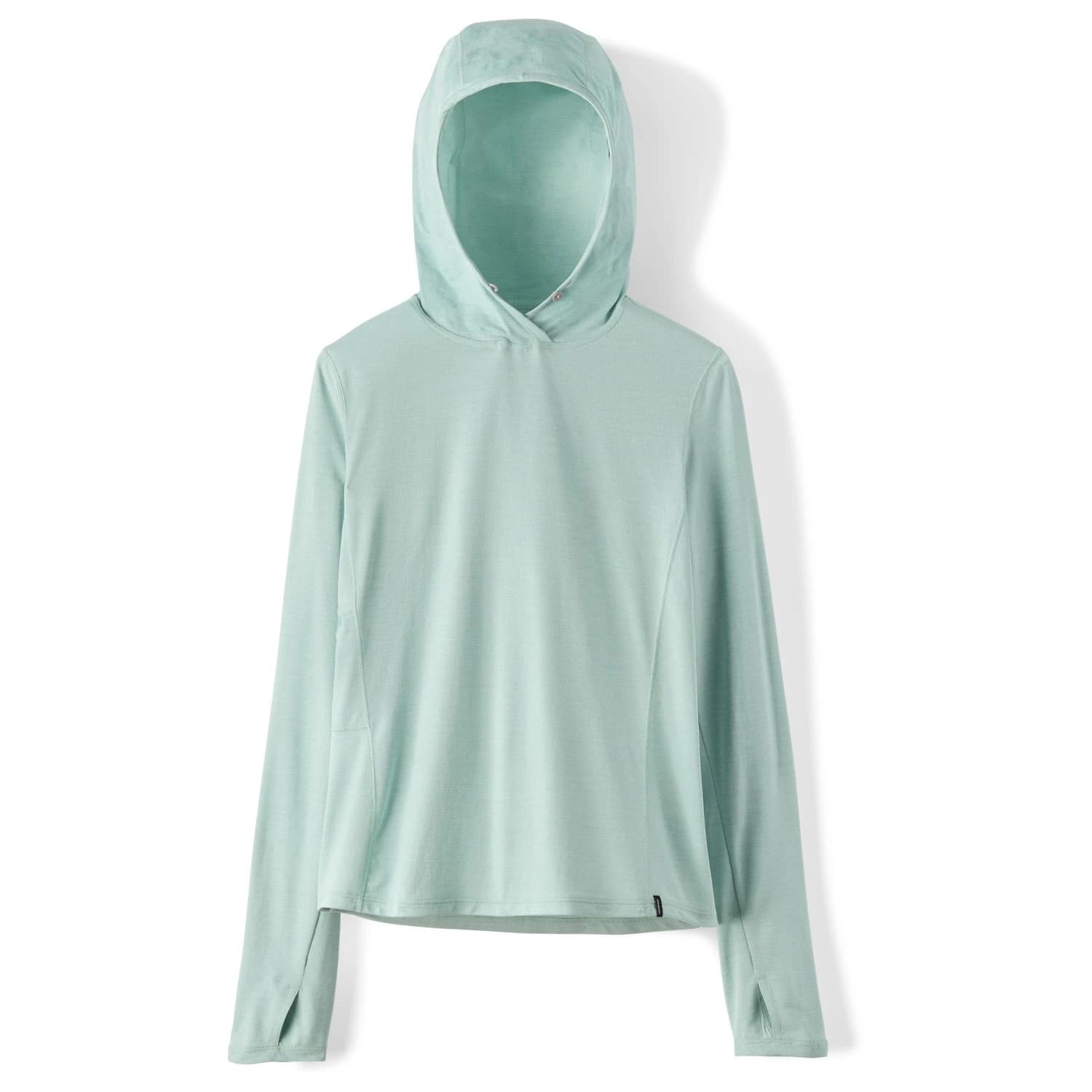 Дамска спортна тениска Patagonia Women's Cap Cool Sun Hoody Sport shirt - Thermal Blue / Thin Ice X-Dye
