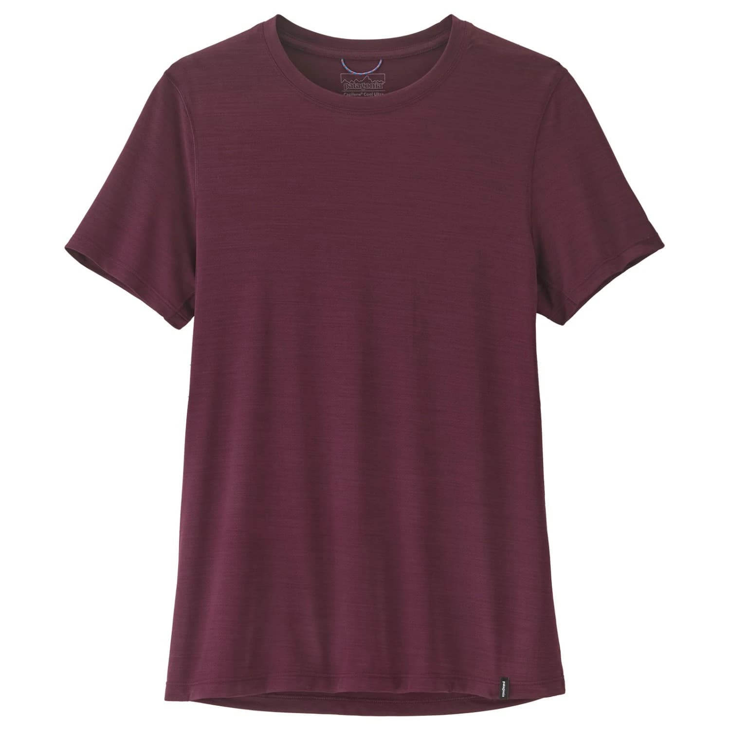 Дамска спортна тениска Patagonia Women's Cap Cool Ultra Shirt Sport shirt - Berry Fig / Light Berry Fig X-Dye