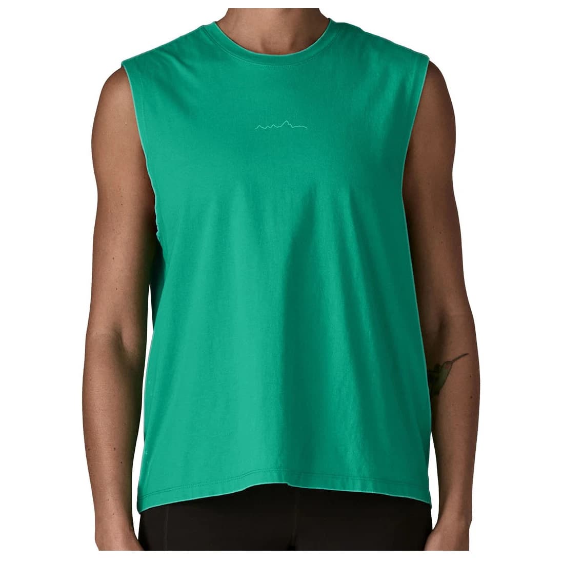 Дамски топ Patagonia Women's Multi-Pitch Boxy Tank Top - Aqua Stone
