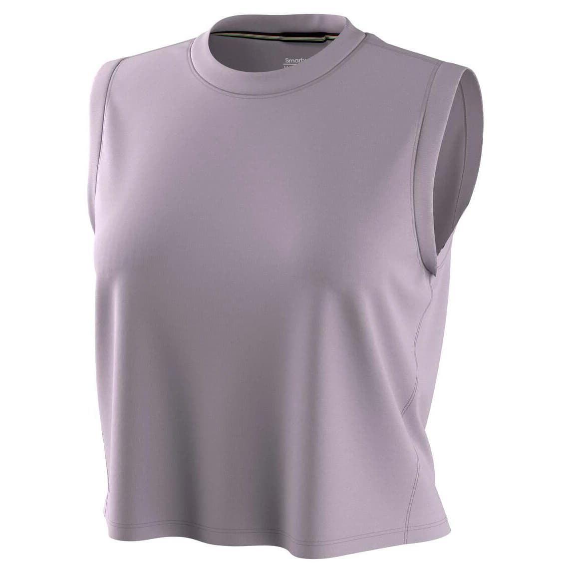 Дамска мериносова блуза Smartwool Women's Active Ultralite Crop Tank Merino shirt - Purple Storm