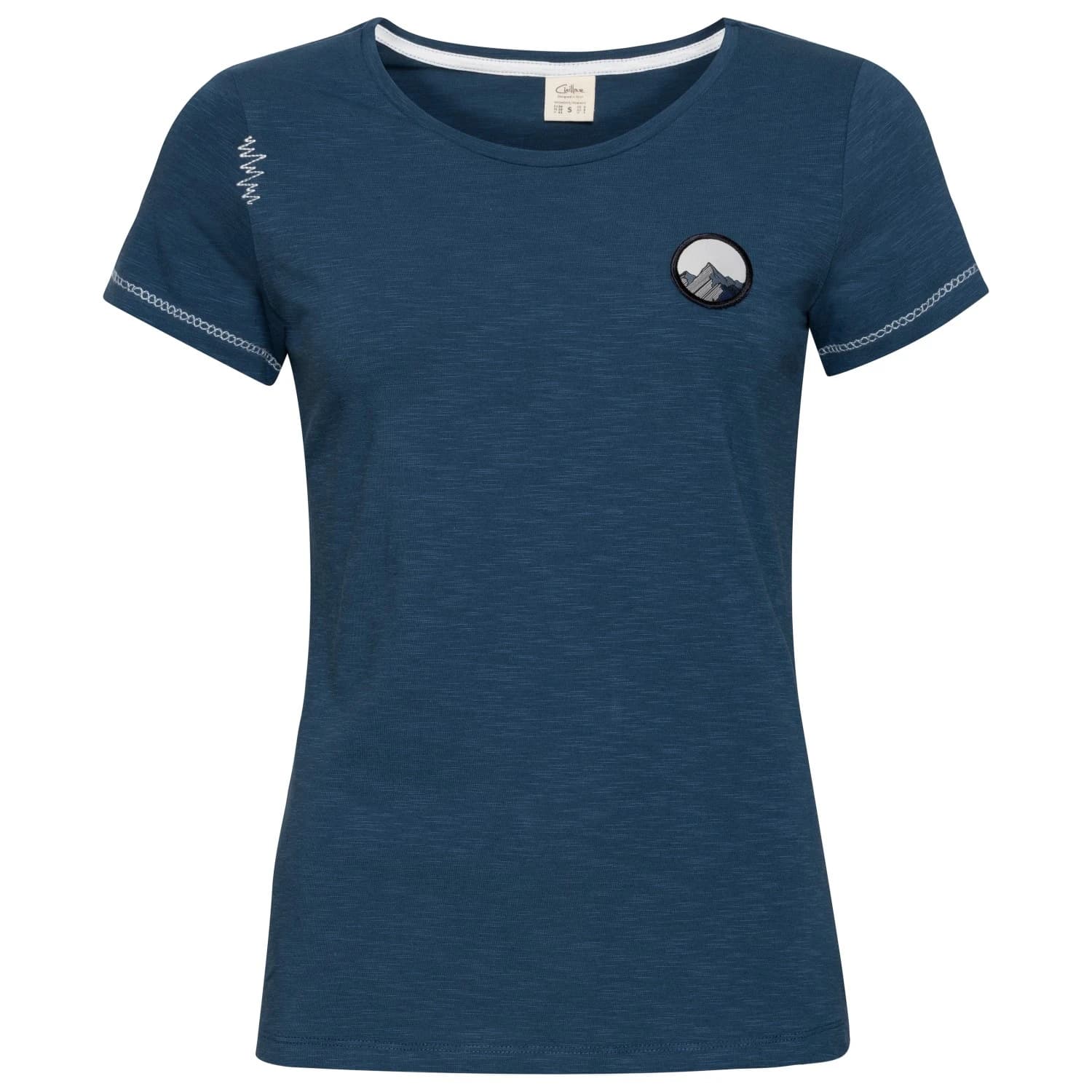 Дамска тениска Chillaz Women's Gandia Mountain Patch T-shirt - Dark Blue