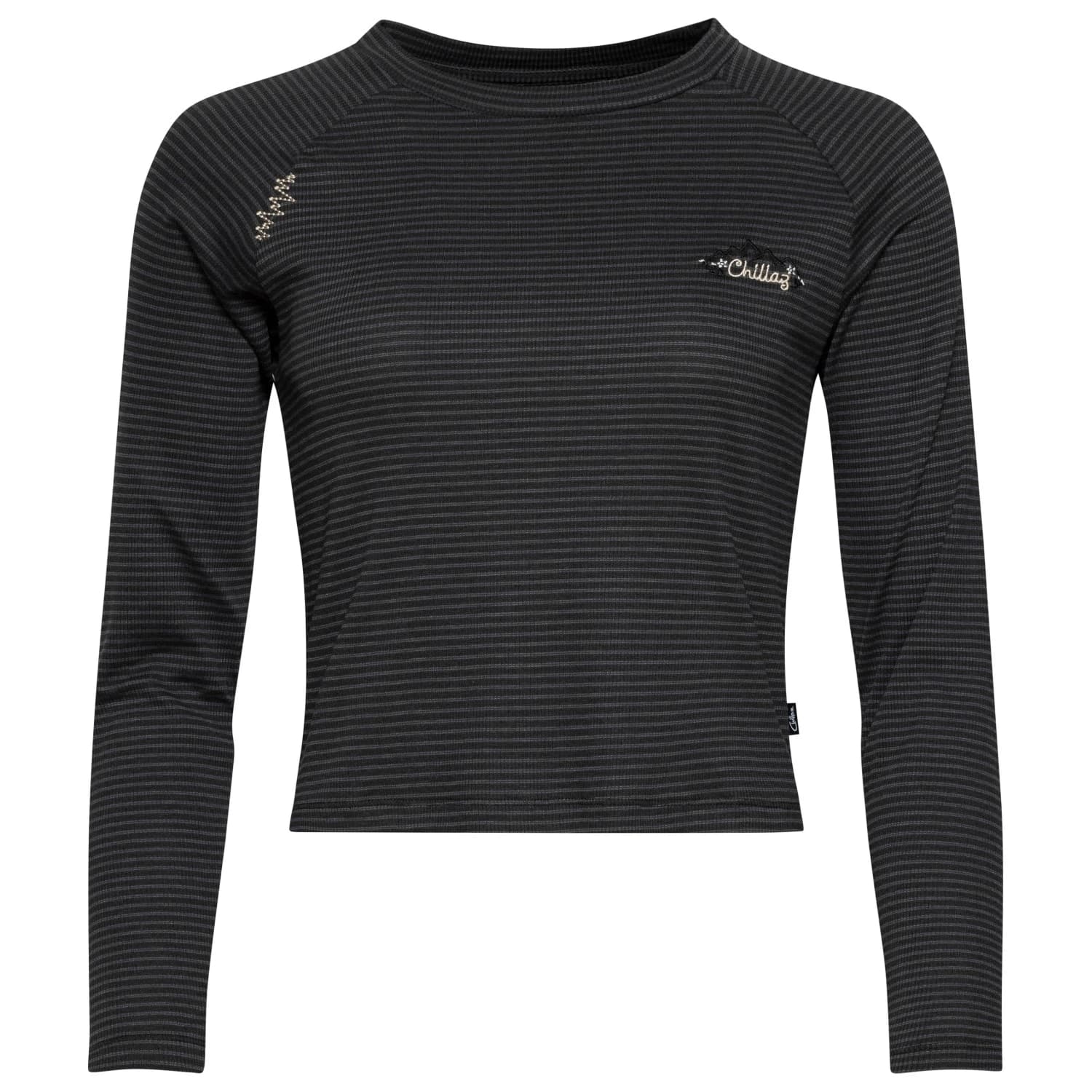 Дамска блуза с дълъг ръкав Chillaz Women's Gröden Mountain Flower Longsleeve - Titan