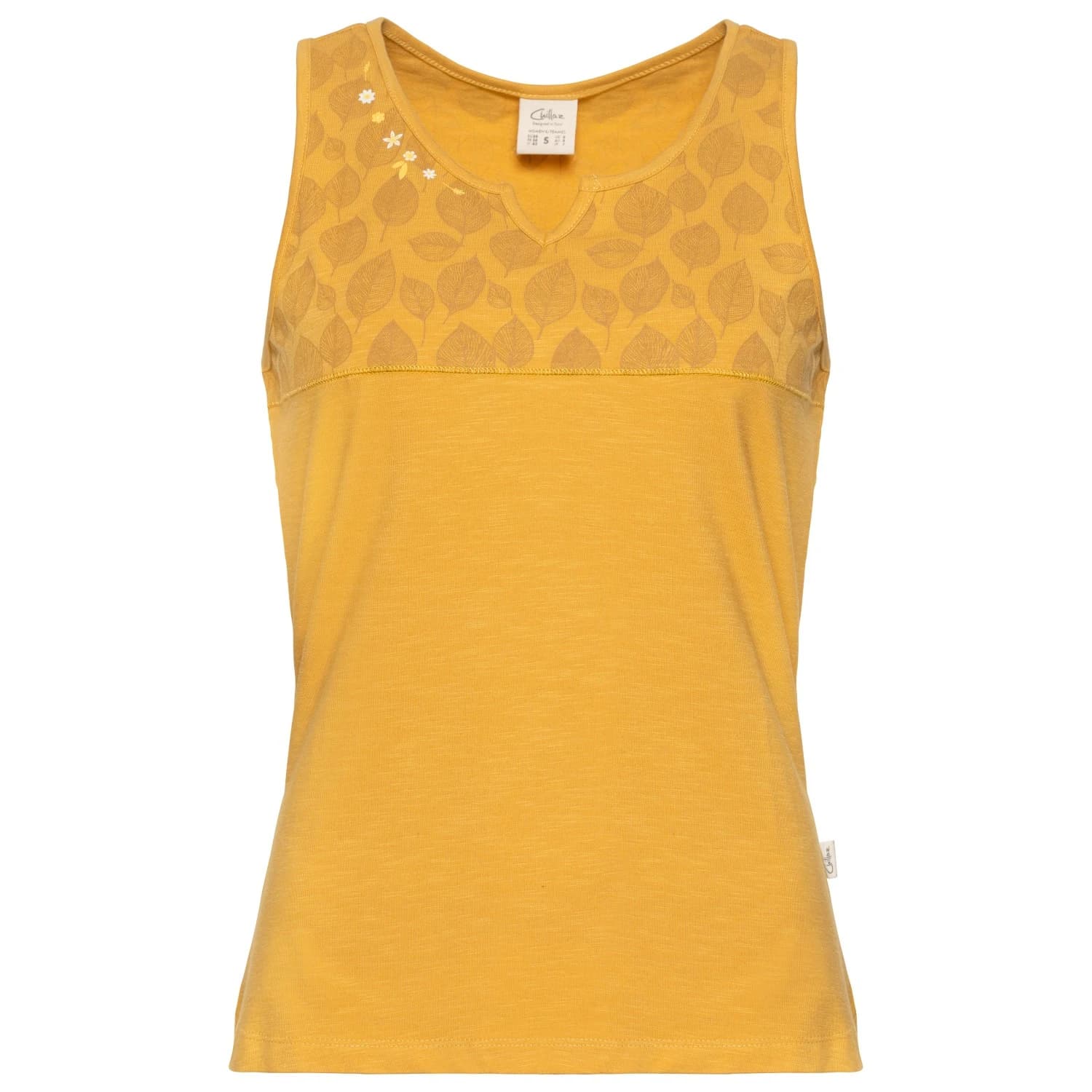 Дамски топ Chillaz Women's Korfu Leaves Top - Ochre