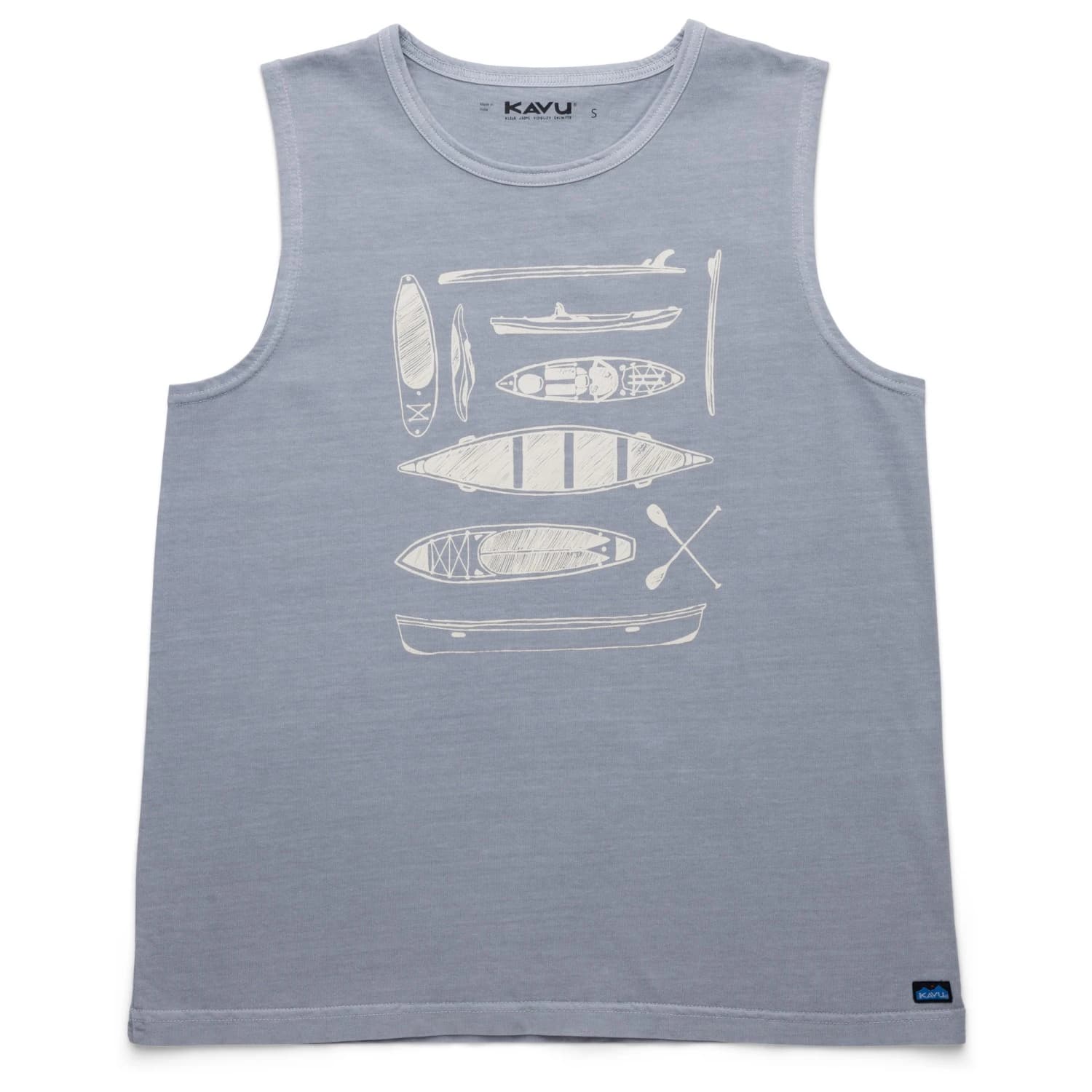 Дамски потник с широка презрамка KAVU Women's Summertown Tank top - Ebony Tree