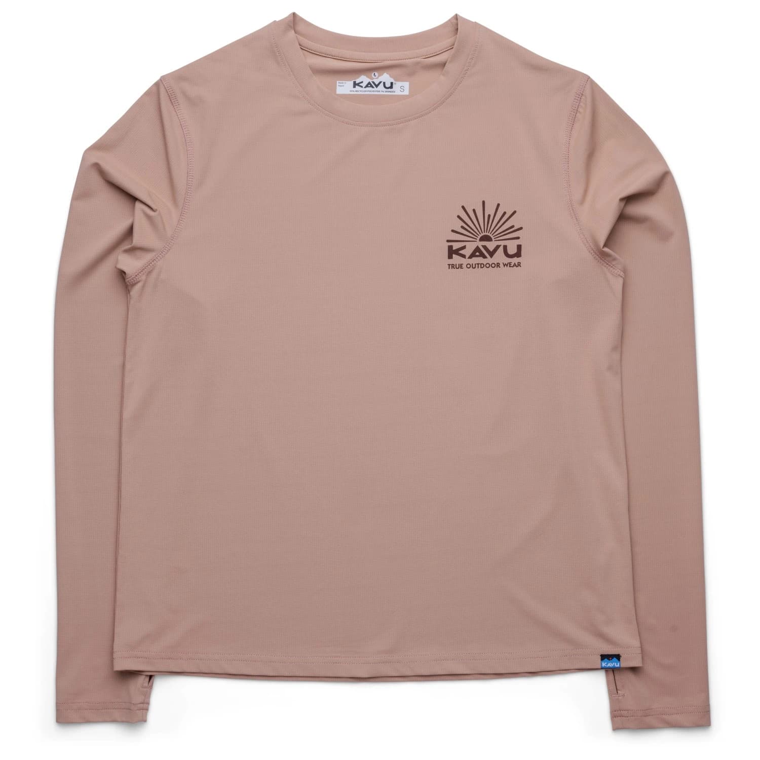 Дамска спортна тениска KAVU Women's Sunlite Crew Sport shirt - Burnt Sugar
