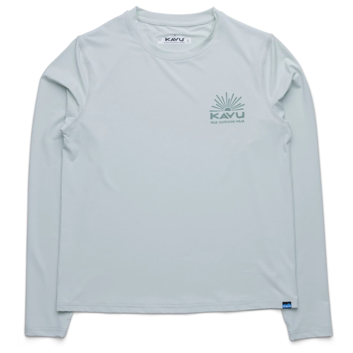 Дамска спортна тениска KAVU Women's Sunlite Crew Sport shirt - Sky Mint