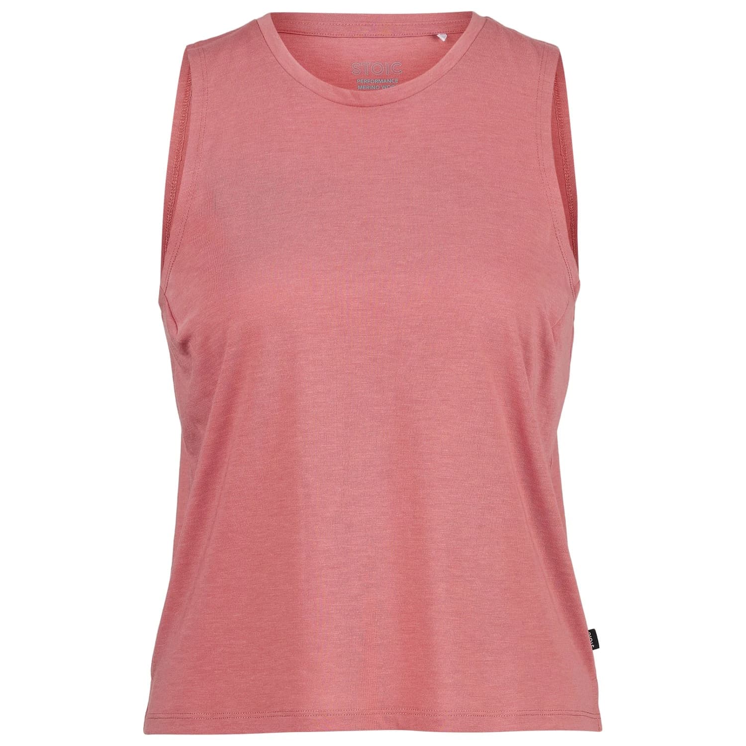 Дамски потник с широка презрамка Stoic Women's PerformanceMerino BorgholmSt. Tank Sport shirt - Faded Rose
