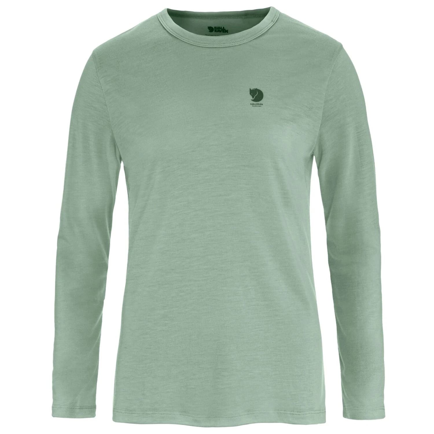 Дамска тениска Fjällräven Women's High Coast L/S Longsleeve - Misty Green