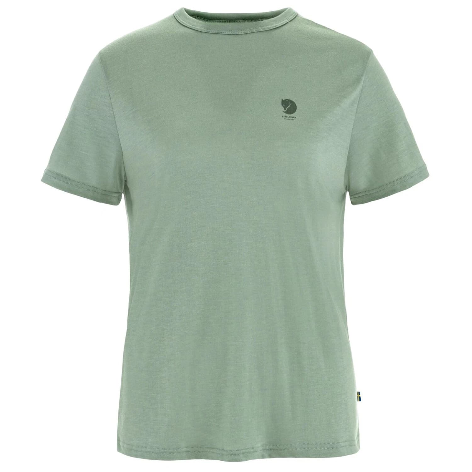 Дамска тениска Fjällräven Women's High Coast S/S T-shirt - Misty Green
