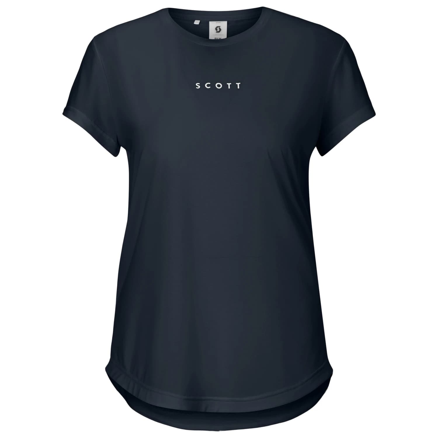 Дамска спортна тениска Scott Women's Tee Defined S/S Sport shirt - Dark Blue