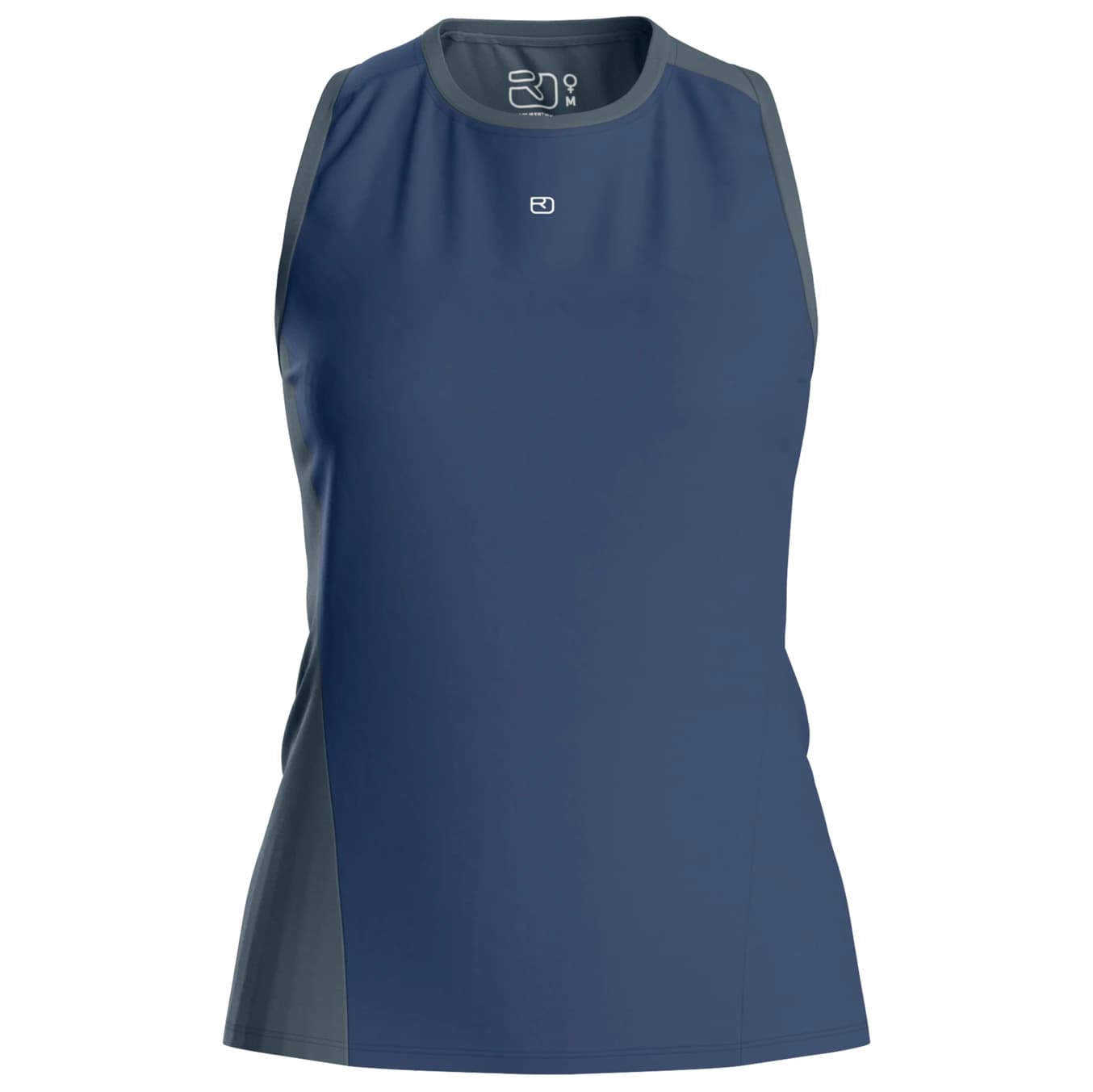 Дамска мериносова блуза Ortovox Women's 120 Cool Tec Fast Upward Top Merino shirt - Blue Nunatak