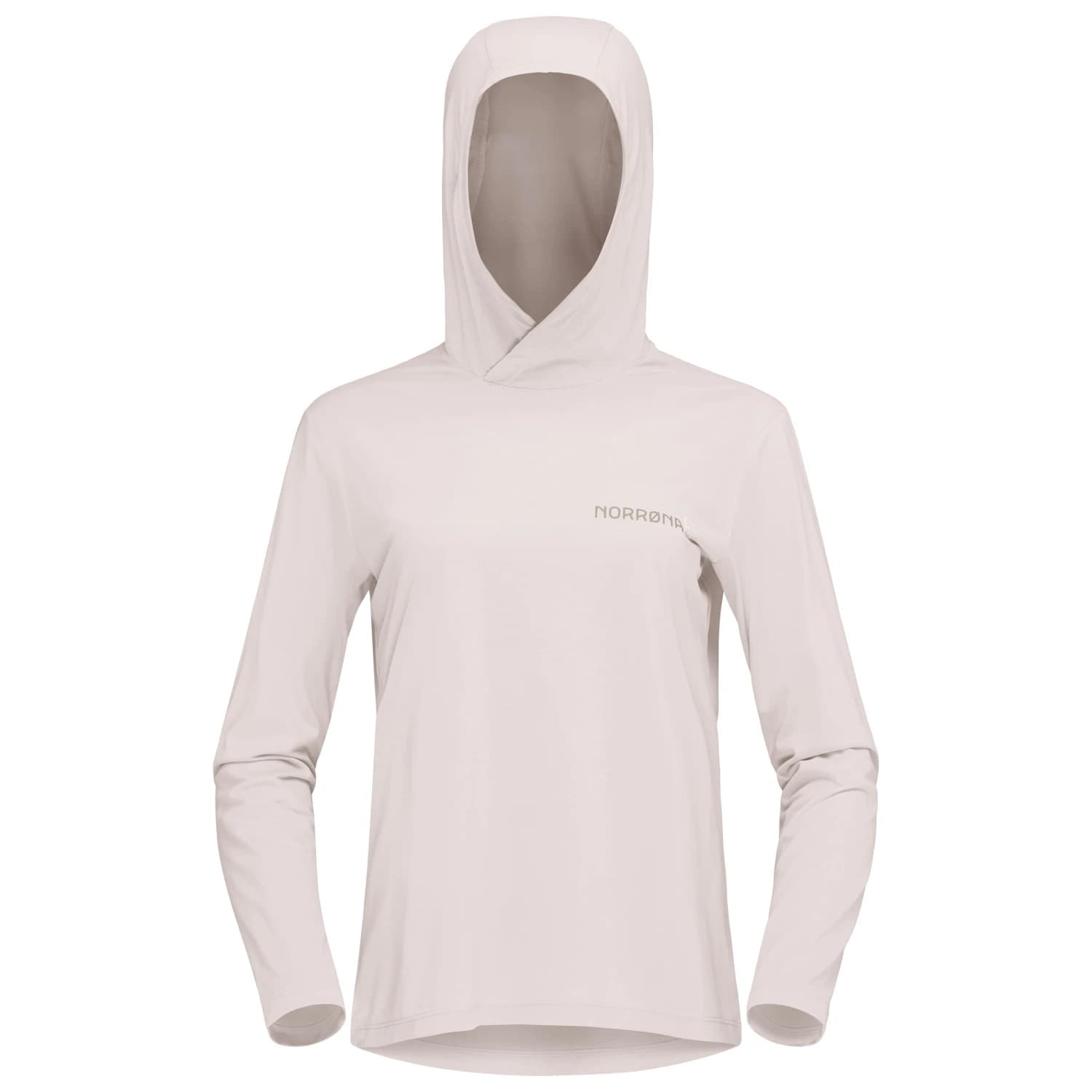 Дамска спортна тениска Norrøna Women's Femund Tech Hood Sport shirt - Oatmeal