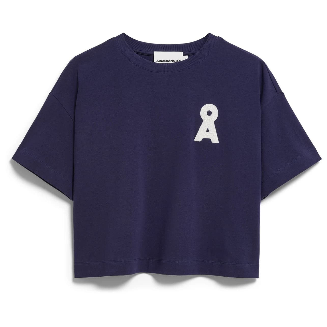 Дамска тениска Armedangels Women's Albertaraa T-shirt - Tinted Navy