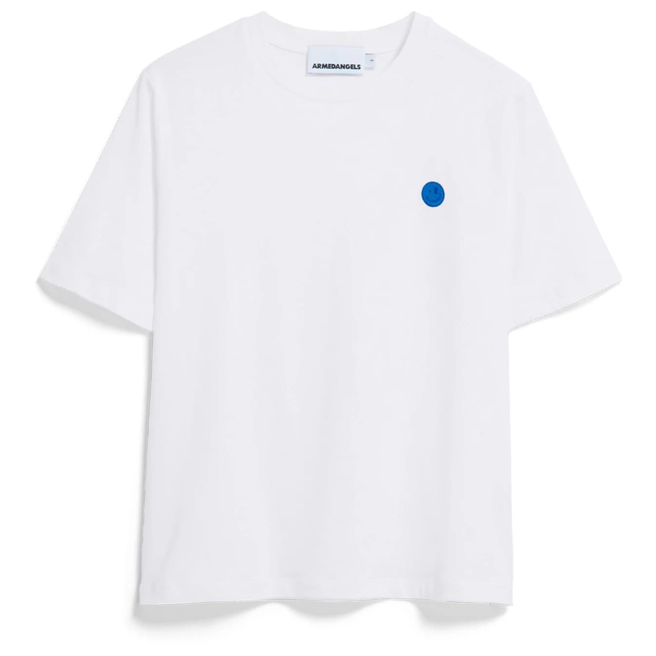 Дамска тениска Armedangels Women's Lualaa Embro T-shirt - White