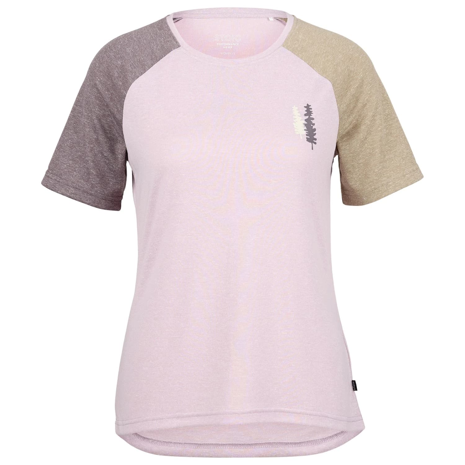 Дамска спортна тениска Stoic Women's Hemp15 LofsdalenSt. III S/S Sport shirt - Lavender / Multi