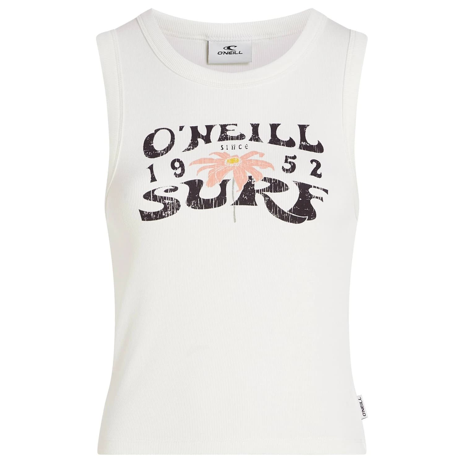Дамски топ O'Neill Women's Rib Tanktop - Snow White