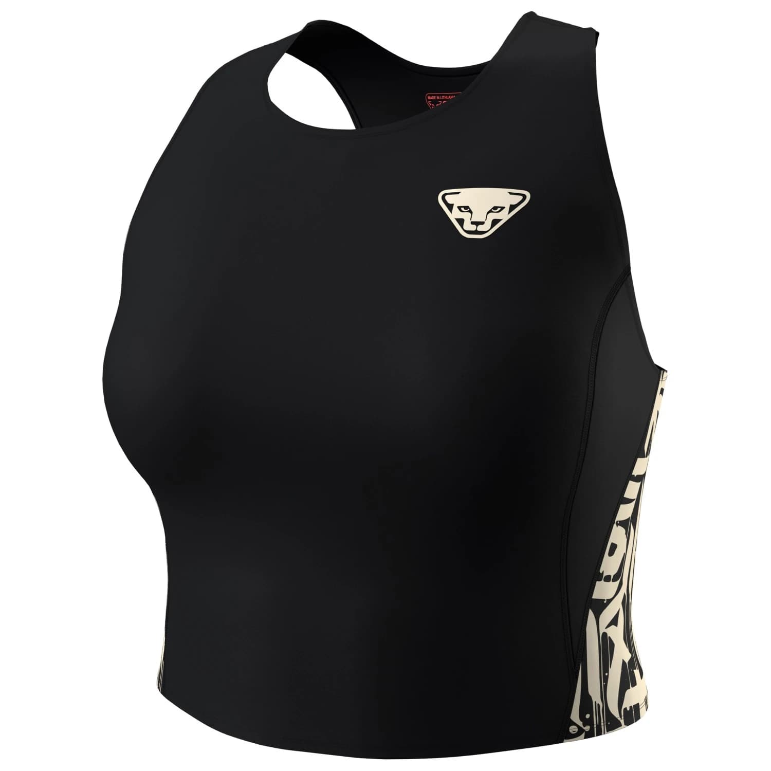 Дамски потник с широка презрамка Dynafit Women's Trail Crop Top Tank top - Black Out