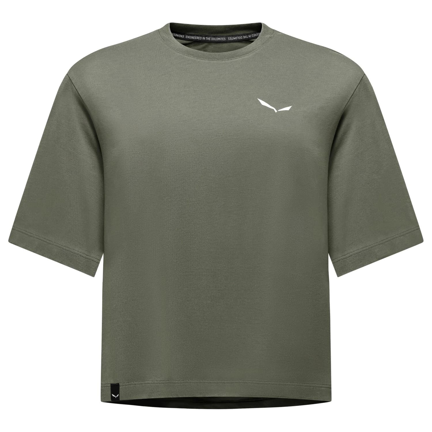 Дамска спортна тениска Salewa Women's Eagle Loose T-Shirt Sport shirt - Faded Green