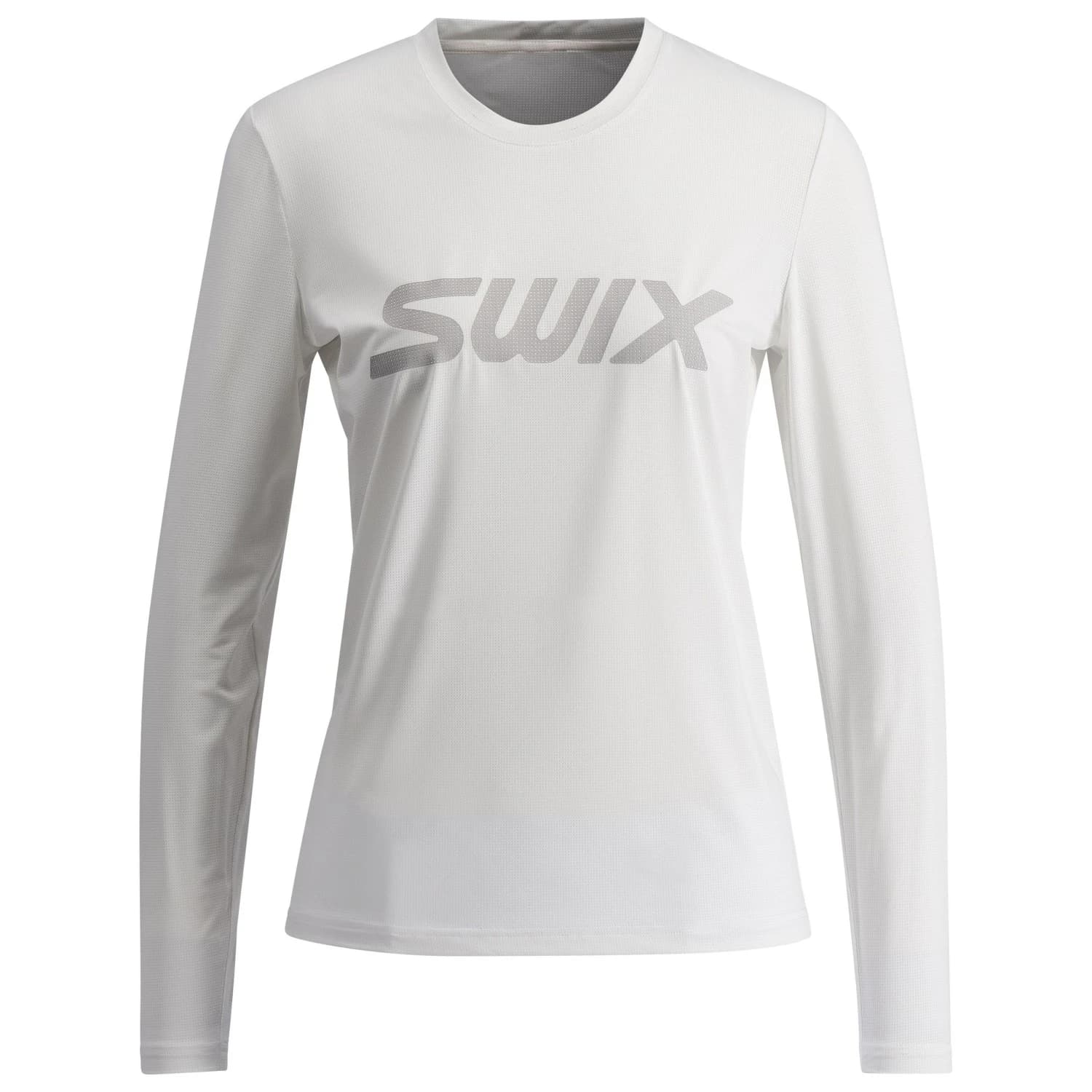Дамска тениска Swix Women's Relay L/S Running shirt - Bright White