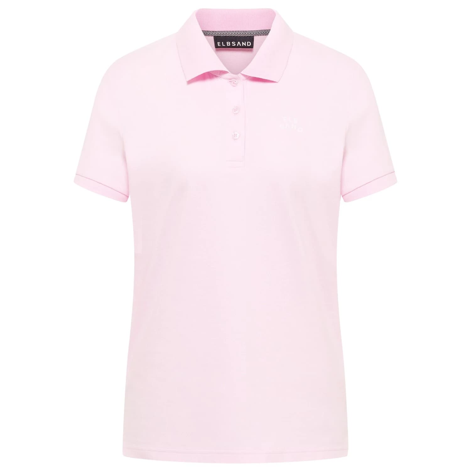 Дамска поло тениска ELBSAND Women's Stina Polo shirt - Soft Rose