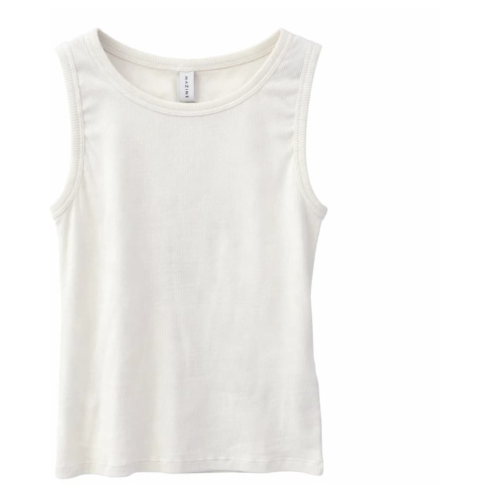 Дамски топ Mazine Women's Basic Tanktop - Offwhite