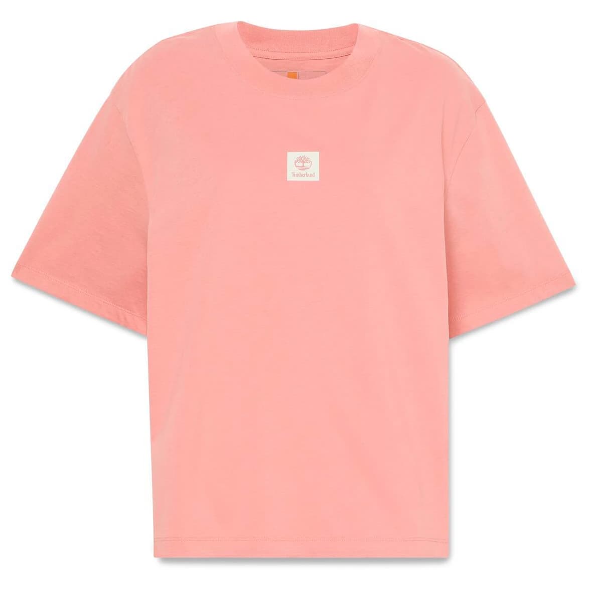 Дамска тениска Timberland Women's Stack Logo S/S Tee T-shirt - Ash Rose