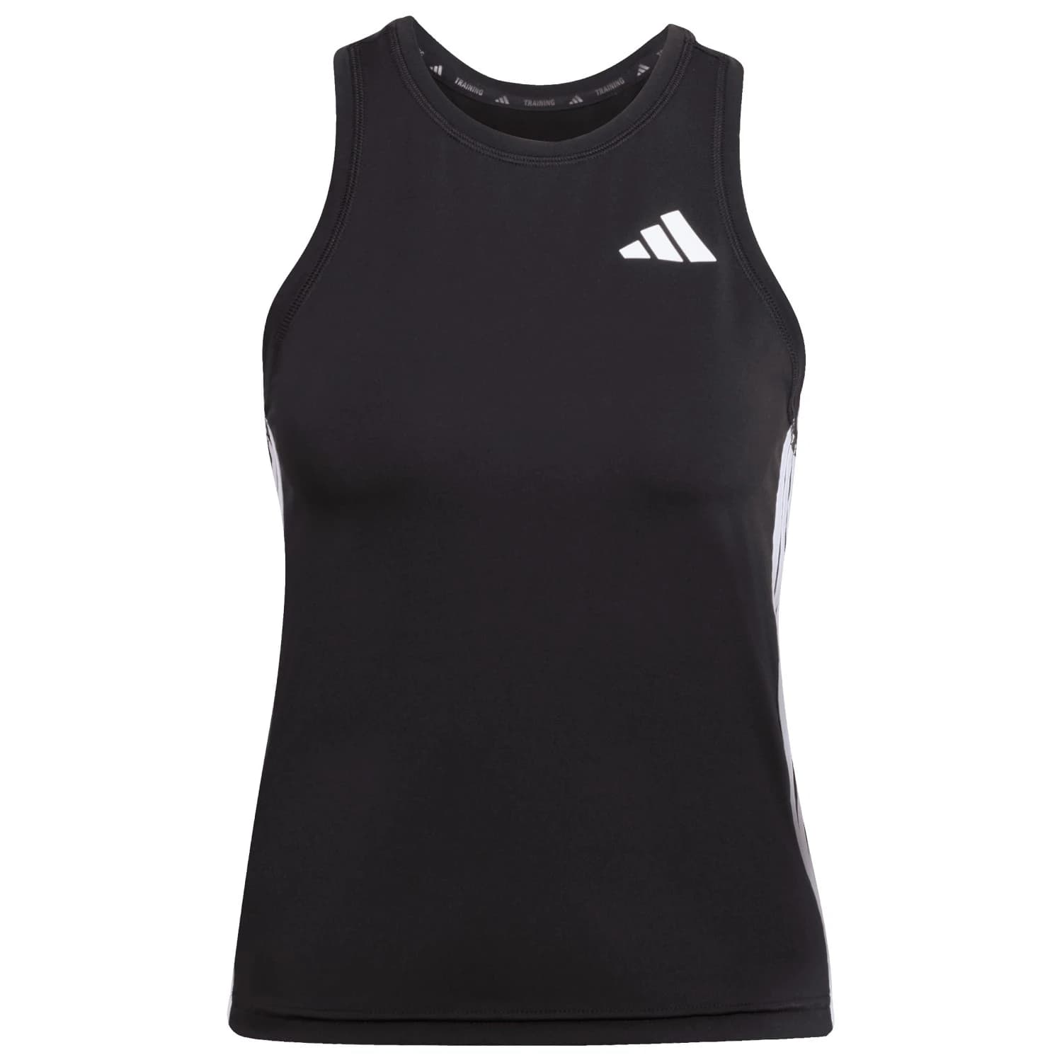 Дамски потник с широка презрамка adidas Women's WE 3-Stripes Tank Tank top - Black / White